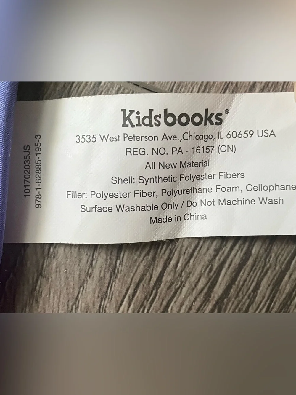 Kidsbooks Noah's Ark Baby Soft Sensory Play Book Animals Bible Activity Book